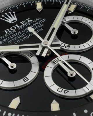 WALL CLOCK – DAYTONA Reverse Panda Design Element