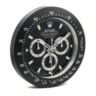 WALL CLOCK – DAYTONA Reverse Panda