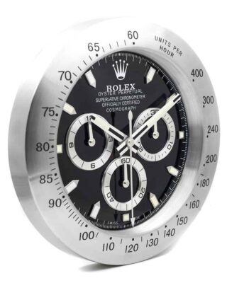 WALL CLOCK – DAYTONA CHRONOGRAPH BLACK