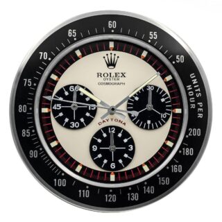 WALL CLOCK – DAYTONA PAUL NEWMAN Perspective View