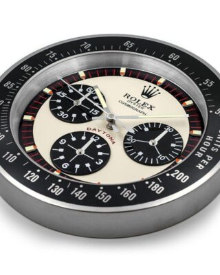 WALL CLOCK – DAYTONA PAUL NEWMAN Angle Detail