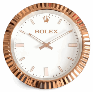 WALL CLOCK – F1 ROSE GOLD OYSTER