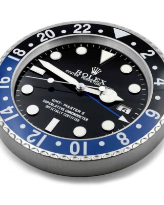 WALL CLOCK – GMT MASTER II BATMAN Perspective View