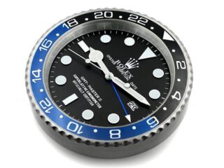WALL CLOCK – GMT MASTER II BATMAN Perspective View