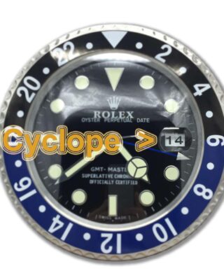 WALL CLOCK – GMT MASTER II BATMAN Profile Shot
