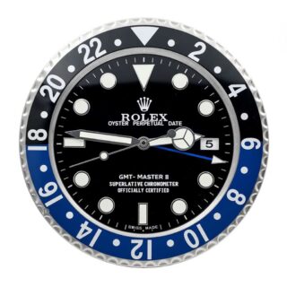 WALL CLOCK – GMT MASTER II BATMAN Style Perspective