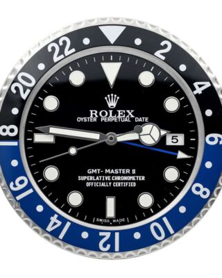 WALL CLOCK – GMT MASTER II BATMAN Style Perspective
