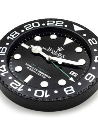 WALL CLOCK – GMT MASTER II BLACK Perspective View