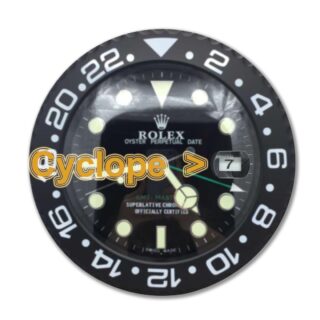 WALL CLOCK – GMT MASTER II BLACK Profile Shot