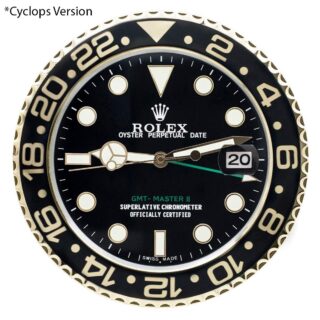 WALL CLOCK – GMT MASTER II GOLD Perspective View