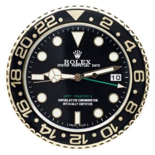 WALL CLOCK – GMT MASTER II GOLD Angle Detail