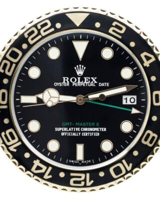 WALL CLOCK – GMT MASTER II GOLD Angle Detail