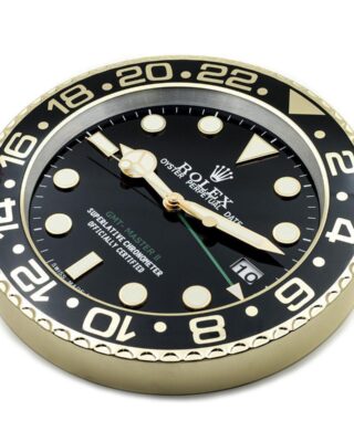 WALL CLOCK – GMT MASTER II GOLD Close-Up Focus