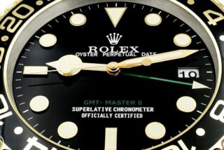 WALL CLOCK – GMT MASTER II GOLD Design Element
