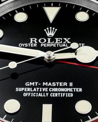 WALL CLOCK – GMT MASTER II ‘COKE’ Close-Up Focus