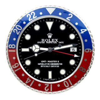 WALL CLOCK – GMT MASTER II ‘PEPSI’ EDITION Perspective View