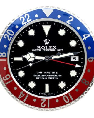 WALL CLOCK – GMT MASTER II ‘PEPSI’ EDITION Perspective View