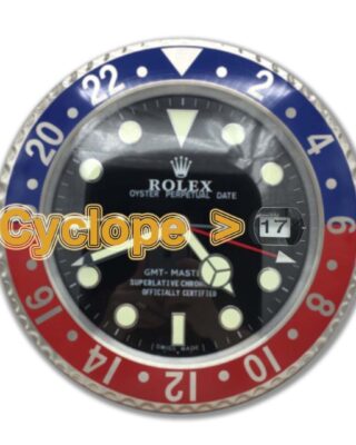 WALL CLOCK – GMT MASTER II ‘PEPSI’ EDITION Angle Detail