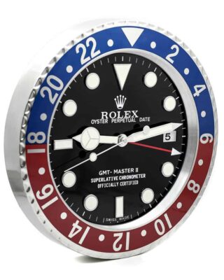 WALL CLOCK – GMT MASTER II ‘PEPSI’ EDITION