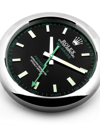 WALL CLOCK – MILGAUSS BLACK Angle Detail