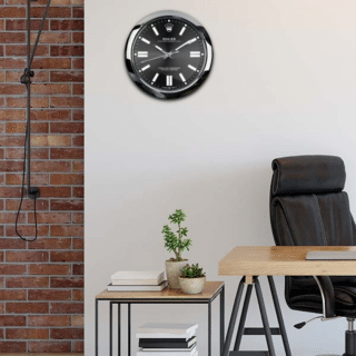 WALL CLOCK – OYSTER PERPETUAL BLACK Design Element
