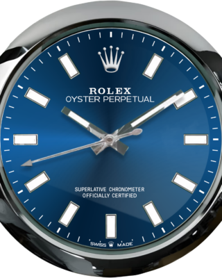 WALL CLOCK – OYSTER PERPETUAL BLUE