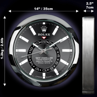WALL CLOCK – SKY DWELLER Angle Detail