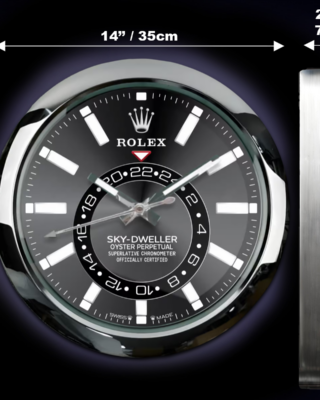 WALL CLOCK – SKY DWELLER Angle Detail
