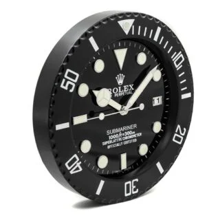 WALL CLOCK – SUBMARINER BLACK