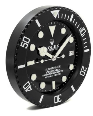 WALL CLOCK – SUBMARINER BLACK