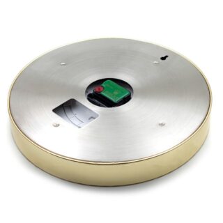 WALL CLOCK – SUBMARINER GREEN GOLD Close-Up Focus