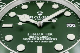 WALL CLOCK – SUBMARINER ‘HULK‘ EDITION Design Element