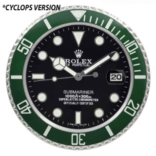 WALL CLOCK – SUBMARINER ‘STARBUCK‘ Angle Detail