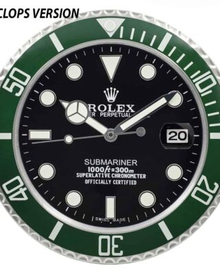WALL CLOCK – SUBMARINER ‘STARBUCK‘ Angle Detail
