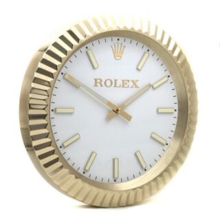 WALL CLOCK – WIMBLEDON OYSTER DATEJUST GOLD