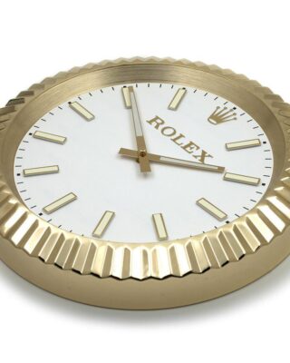 WALL CLOCK – WIMBLEDON OYSTER DATEJUST GOLD Design Element