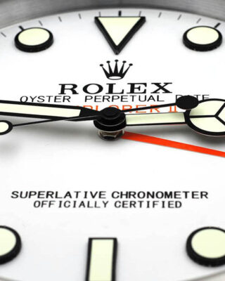 WALL CLOCK – “XL” EXPLORER 2 Angle Detail