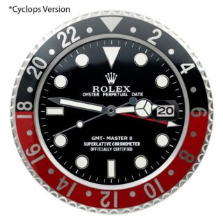 WALL CLOCK – “XL” GMT MASTER II Perspective View