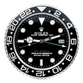 WALL CLOCK – “XL” GMT MASTER II Perspective View