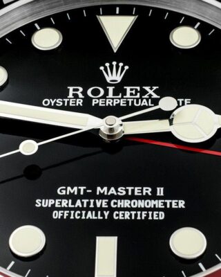 WALL CLOCK – “XL” GMT MASTER II Close-Up Focus