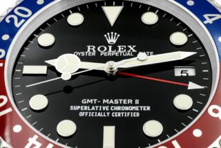 WALL CLOCK – “XL” GMT MASTER II Design Element