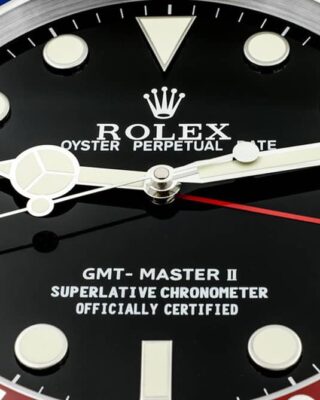 WALL CLOCK – “XL” GMT MASTER II Design Element