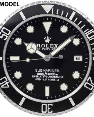 WALL CLOCK – “XL” SUBMARINER Perspective View