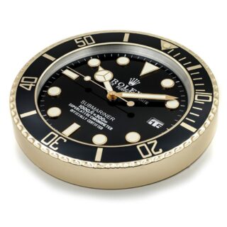 WALL CLOCK – “XL” SUBMARINER Angle Detail