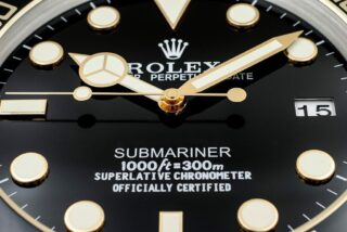 WALL CLOCK – “XL” SUBMARINER Close-Up Focus