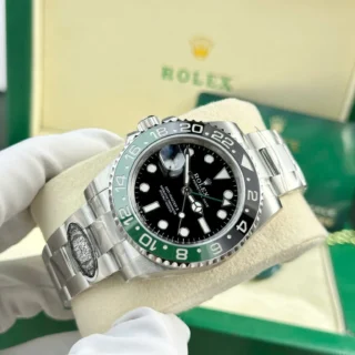 GMT Master Sprite Black Dial Green and clack Bezel Oyster Bracelet