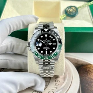GMT Master Sprite Black Dial Green and clack Bezel Jubilee Bracelet