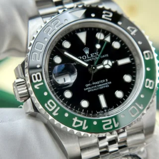 GMT Master Sprite Black Dial Green and clack Bezel Jubilee Bracelet