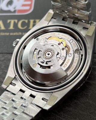 Superclone Datejust Rhodium Dial 126334 Jubilee Style Perspective