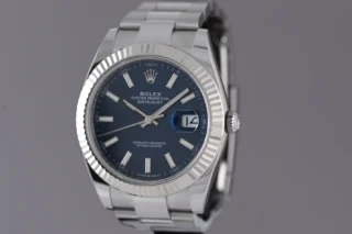 Datejust Blue Dial 126334 Oyster Design Element